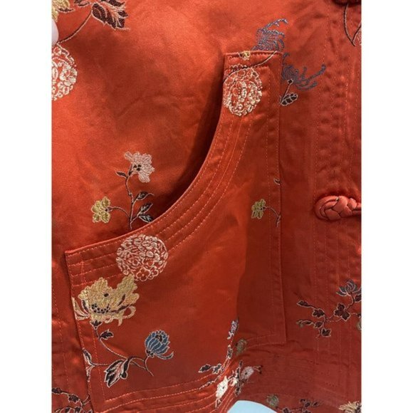 Peony Brand Silk Jacket Kimono Size 34 - Picture 5 of 11